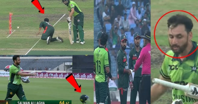 Sulman Ali Agha Run Out